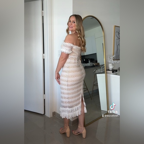 Likely Women's Milaro Off-The-Shoulder Dress - Ivory - Size 8 - Picture 3 of 15
